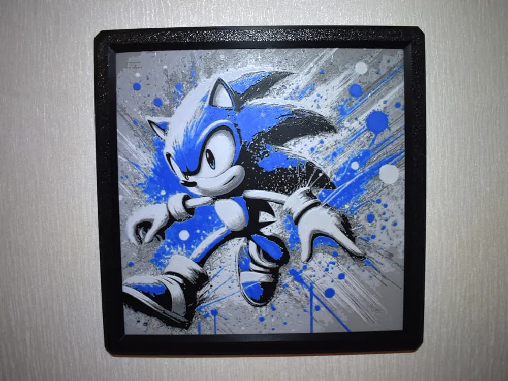 Sonic Hueforge by Chris B HueForge model: Sonic Hueforge by Chris B