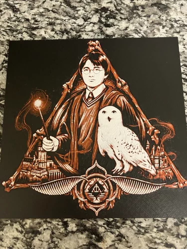 harry potter (hueforge print) by Houston713Texan HueForge model: harry potter (hueforge print) by Houston713Texan