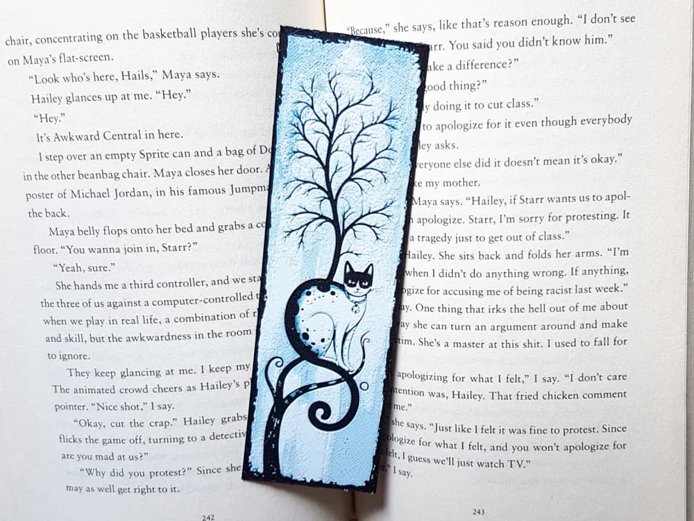 Bookmark, Cat by Dame Jo HueForge model: Bookmark, Cat by Dame Jo