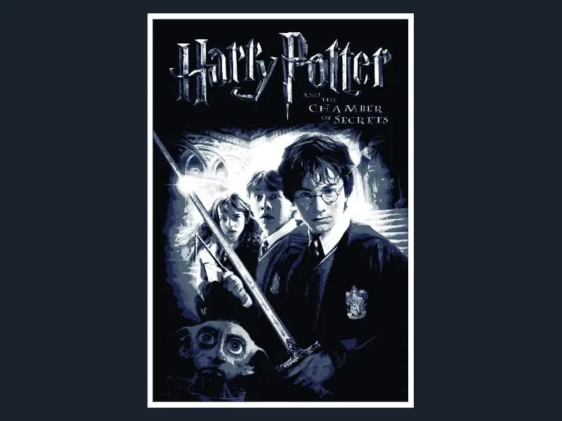 Harry Potter and the Chamber of Secrets (Hueforge) by HugheCraft HueForge model: Harry Potter and the Chamber of Secrets (Hueforge) by HugheCraft