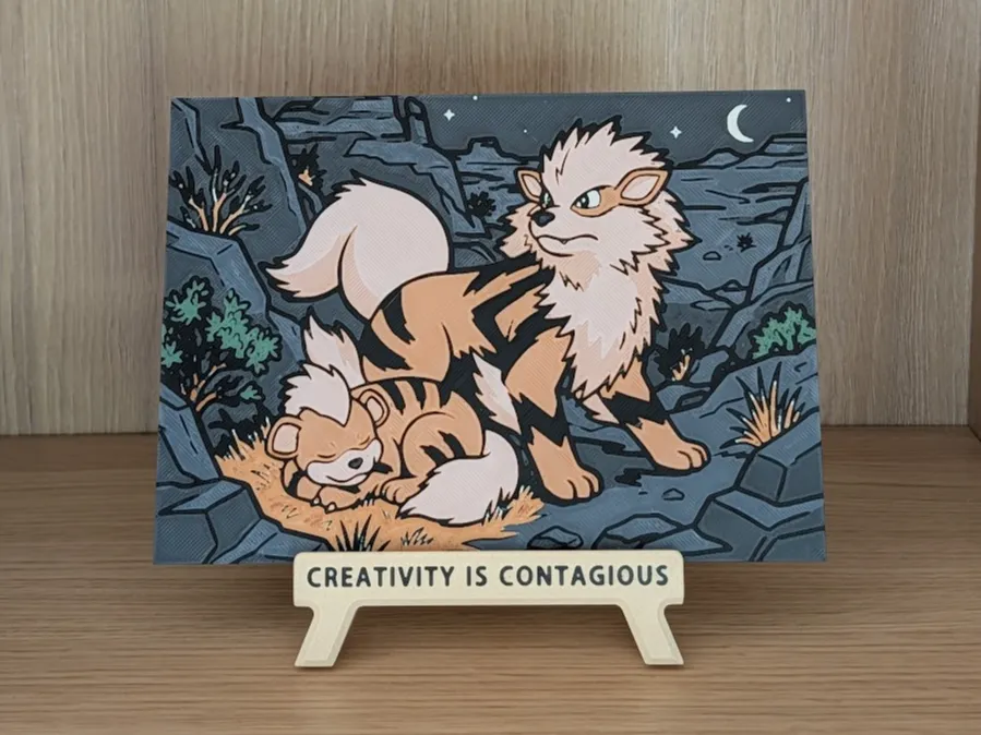 Growlithe & Arcanine Hueforge Growlithe & Arcanine Hueforge