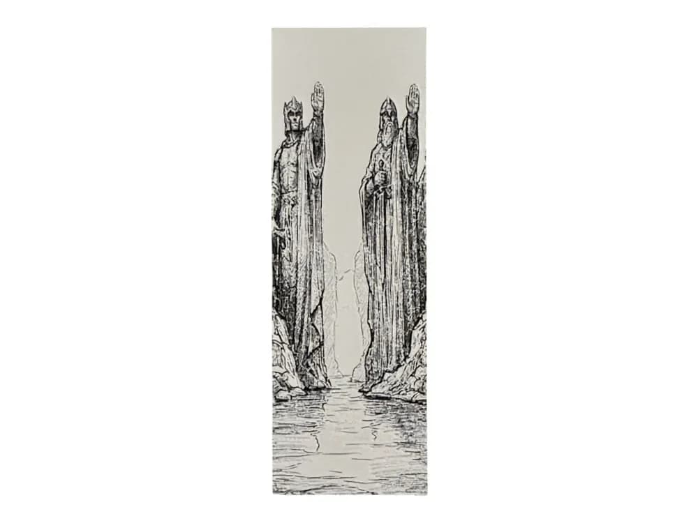 Argonath Bookmark – The Pillars of the Kings Argonath Bookmark – The Pillars of the Kings