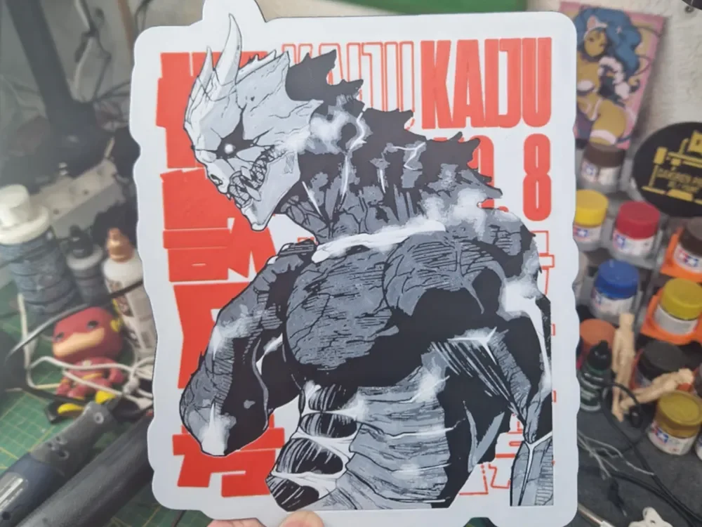 Kaiju no 8 Hueforge by Dakiren HueForge model: Kaiju no 8 Hueforge by Dakiren