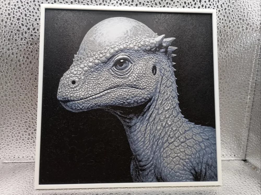 Stegoceras hueforge by Borishotch Industries HueForge model: Stegoceras hueforge by Borishotch Industries