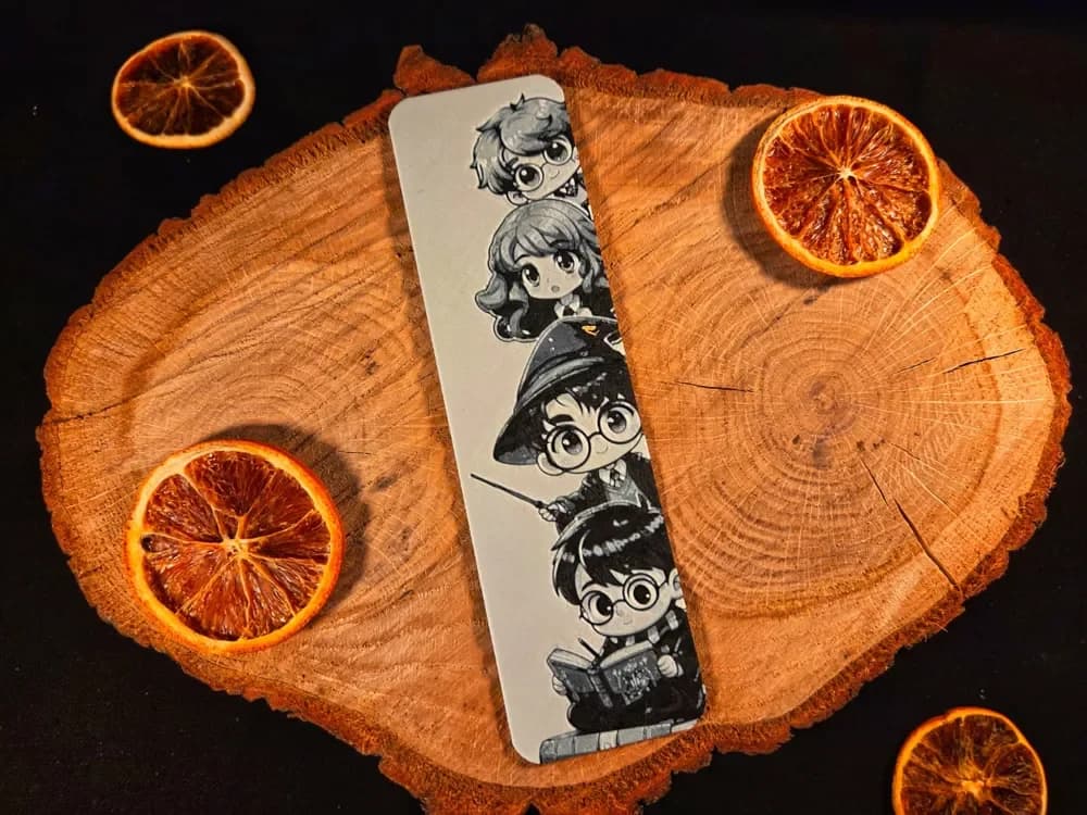 Harry Potter characters bookmark by EternalDesigns3D HueForge model: Harry Potter characters bookmark by EternalDesigns3D