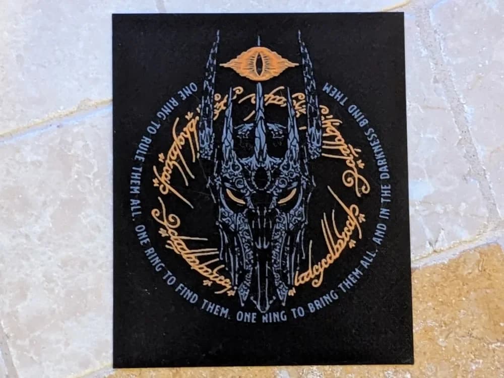 The Lord of the Rings - Sauron Hueforge by suaimondi HueForge model: The Lord of the Rings - Sauron Hueforge by suaimondi