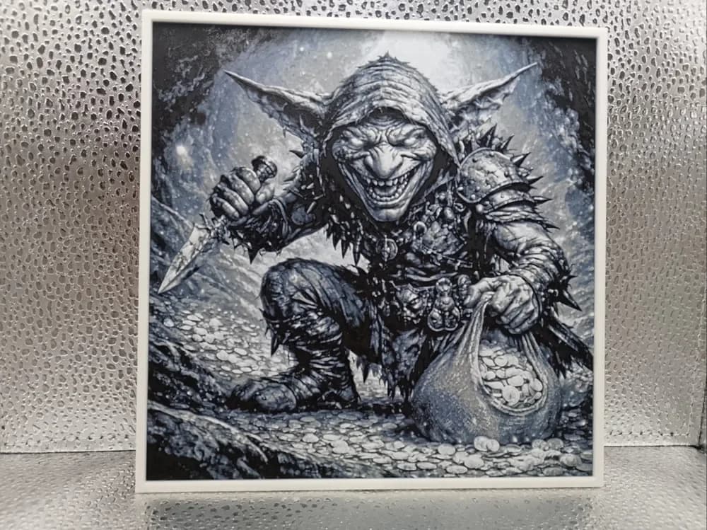 Goblin – Hueforge Fan Art by Borishotch Industries HueForge model: Goblin – Hueforge Fan Art by Borishotch Industries