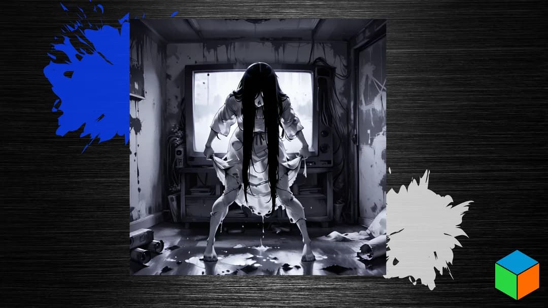 Don't Watch the Tape — Sadako Crawls Out This Week 📺 by 3D Prints By Vic HueForge model: Don't Watch the Tape — Sadako Crawls Out This Week 📺 by 3D Prints By Vic