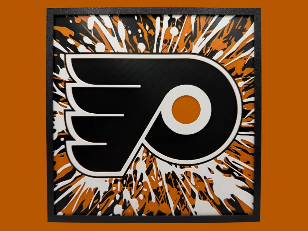 Philadelphia Flyers by Canadian Gamer HueForge model: Philadelphia Flyers by Canadian Gamer