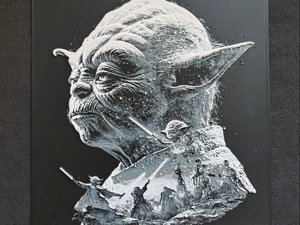 Yoda HueForge Yoda HueForge