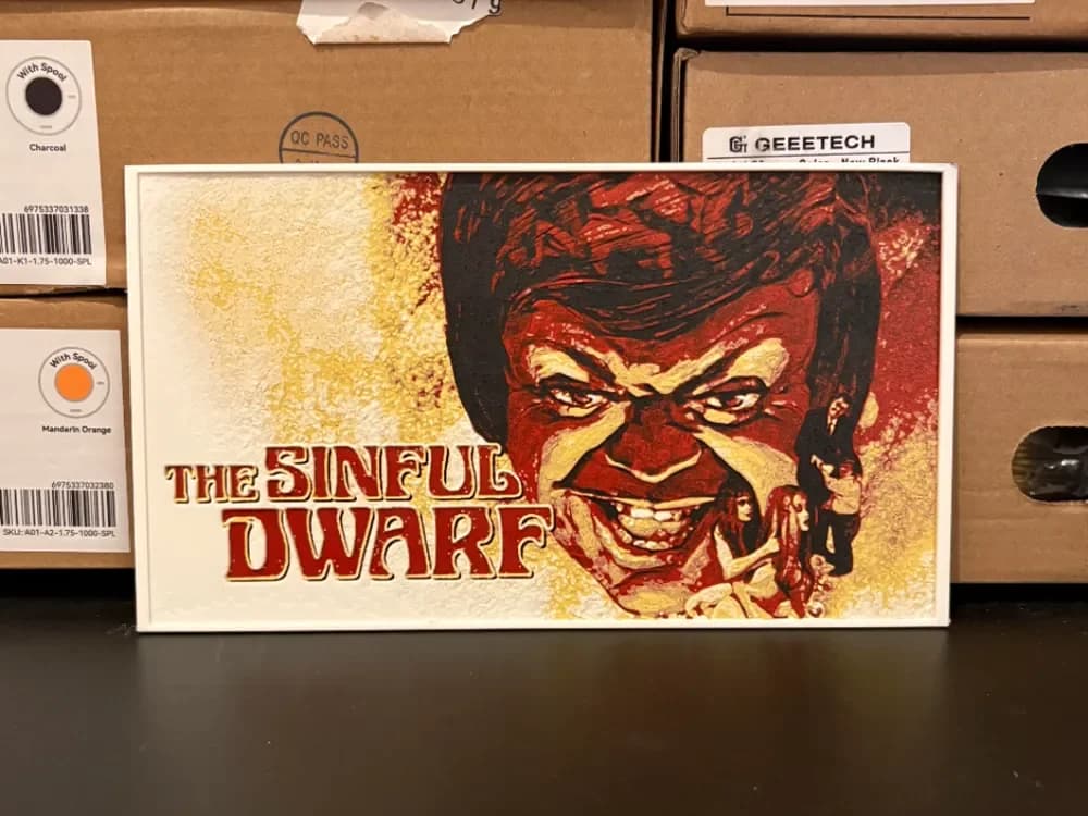 The Sinful Dwarf Hueforge by Estiv HueForge model: The Sinful Dwarf Hueforge by Estiv