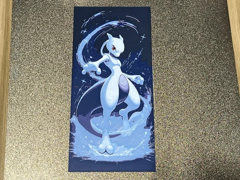 Mewtwo Pokemon Hueforge by FantasyZ HueForge model: Mewtwo Pokemon Hueforge by FantasyZ