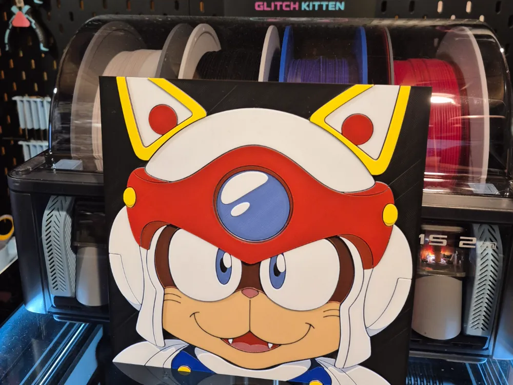 Speedy Cerviche - Samurai Pizza Cats Hueforge Speedy Cerviche - Samurai Pizza Cats Hueforge