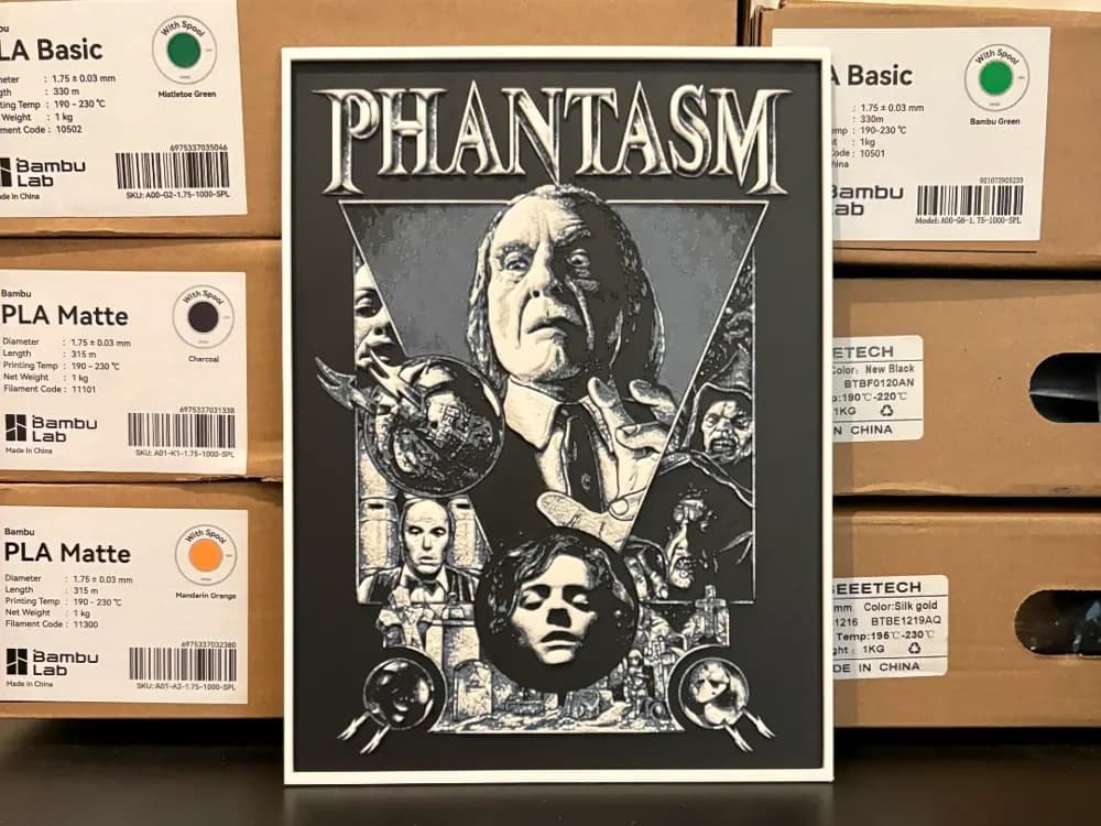 Phantasm Hueforge by Estiv HueForge model: Phantasm Hueforge by Estiv