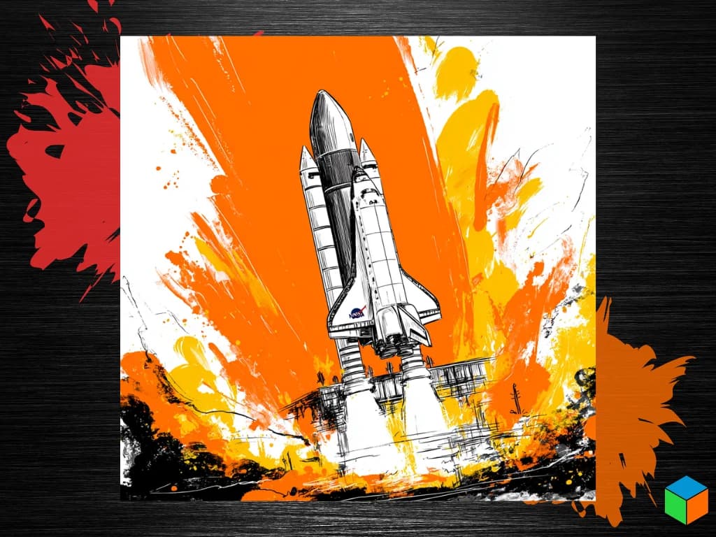 Rocket by 3D Prints By Vic HueForge model: Rocket by 3D Prints By Vic