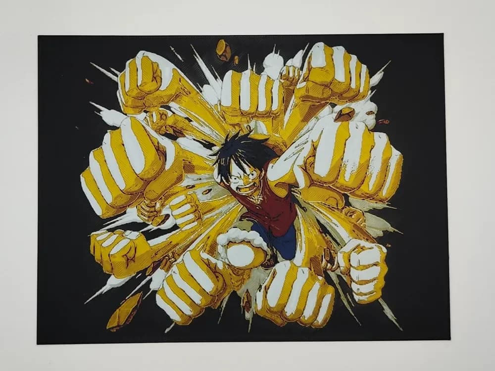 One Piece Luffy - Hueforge by Altf4-Formation HueForge model: One Piece Luffy - Hueforge by Altf4-Formation