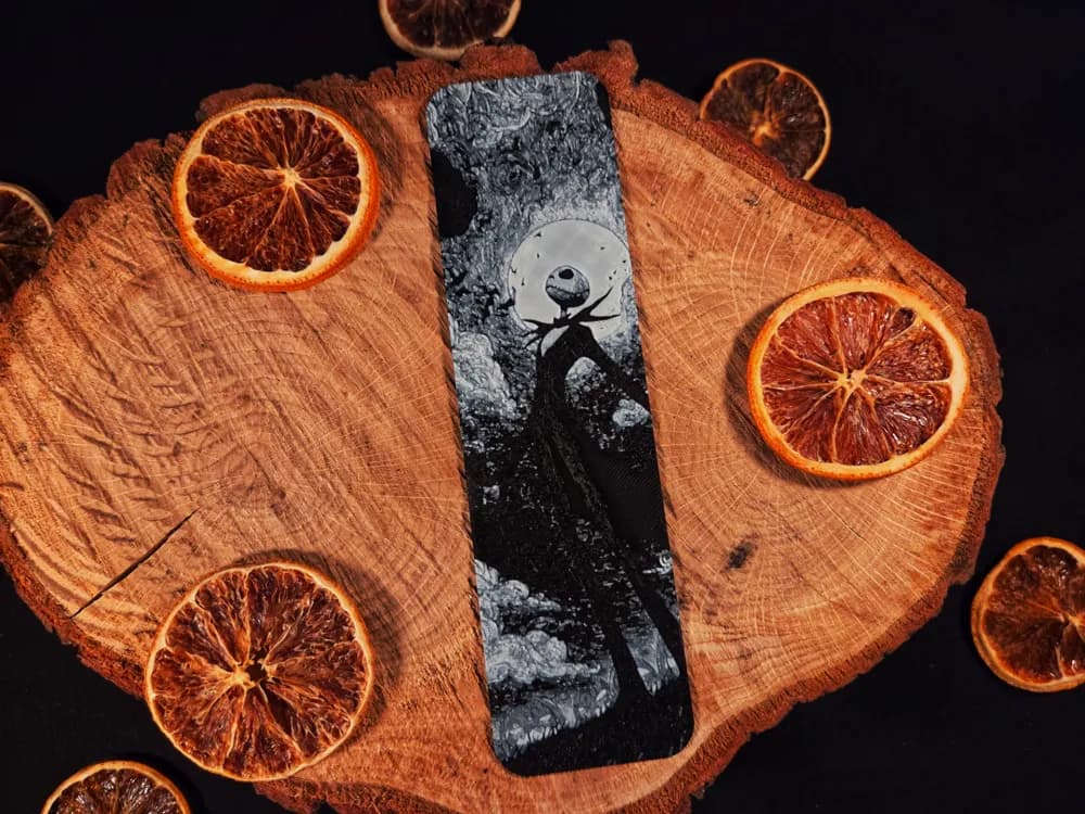 Jack Skellington inspired bookmark 3 Jack Skellington inspired bookmark 3
