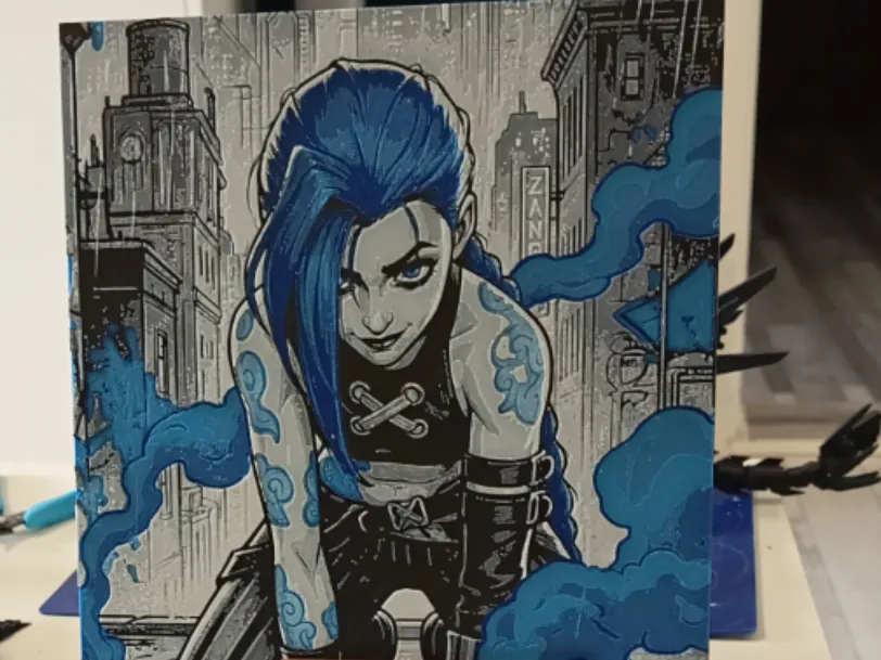 League of Legends Jinx Hueforge League of Legends Jinx Hueforge