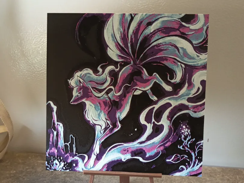 Pokemon Ninetales Hueforge Pokemon Ninetales Hueforge