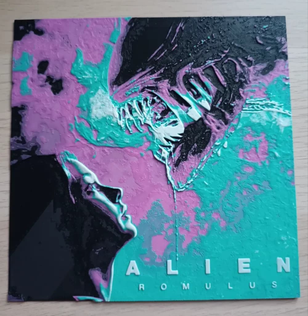 HueForge Alien Romulus HueForge Alien Romulus