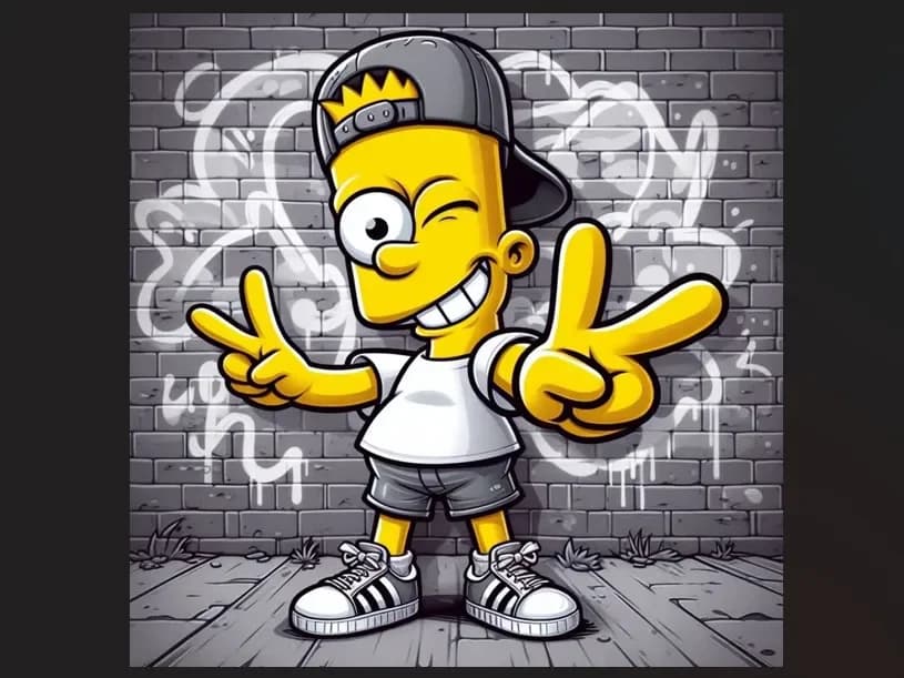 Hueforge Bart Simpson Hueforge Bart Simpson