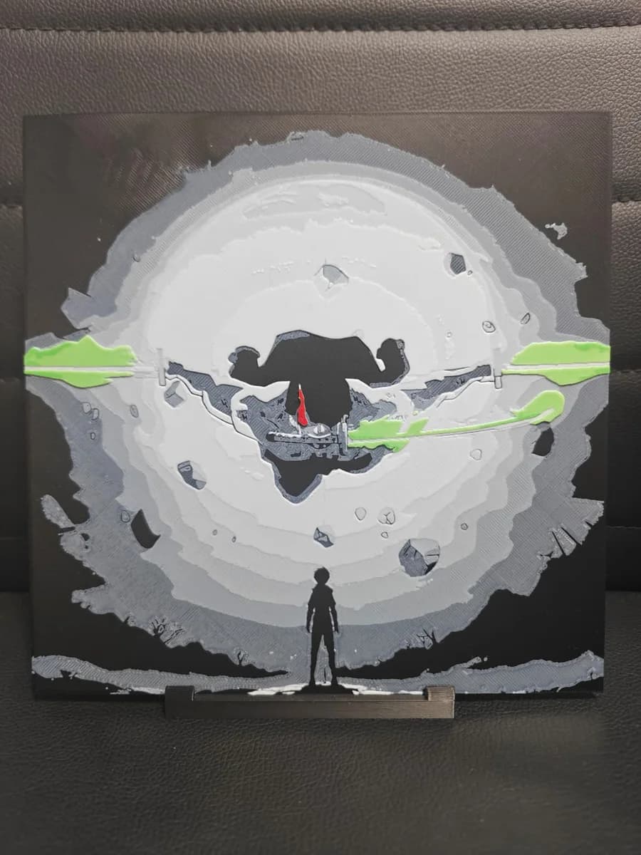 Zoro King of Hell by TheHueforgeLady HueForge model: Zoro King of Hell by TheHueforgeLady