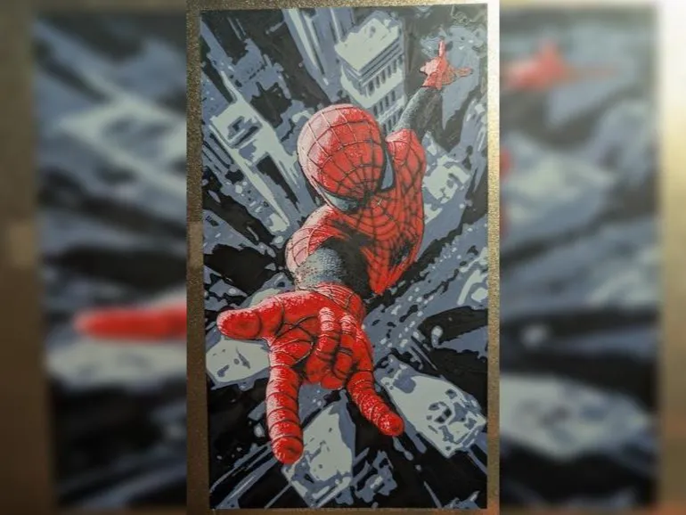 Spider-Man: Brand New Day hueforge by LuisArnauth HueForge model: Spider-Man: Brand New Day hueforge by LuisArnauth