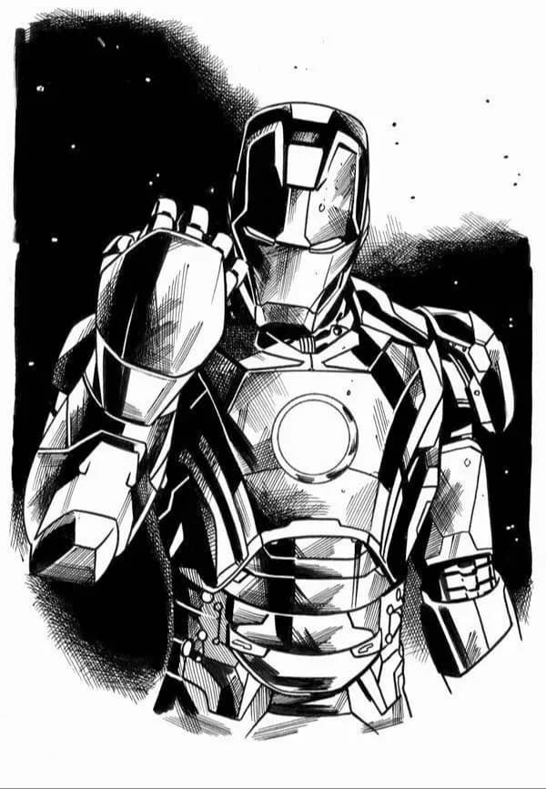 Iron man hueforge by leshowpatate HueForge model: Iron man hueforge by leshowpatate