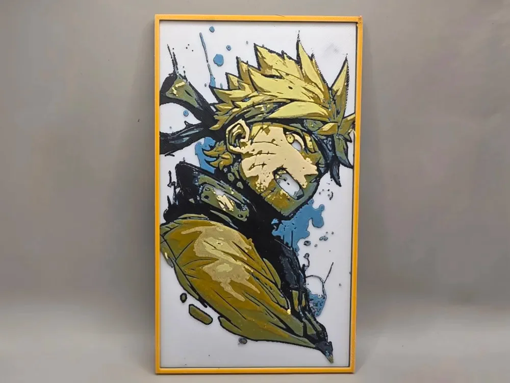 Naruto - HueForge by keko HueForge model: Naruto - HueForge by keko