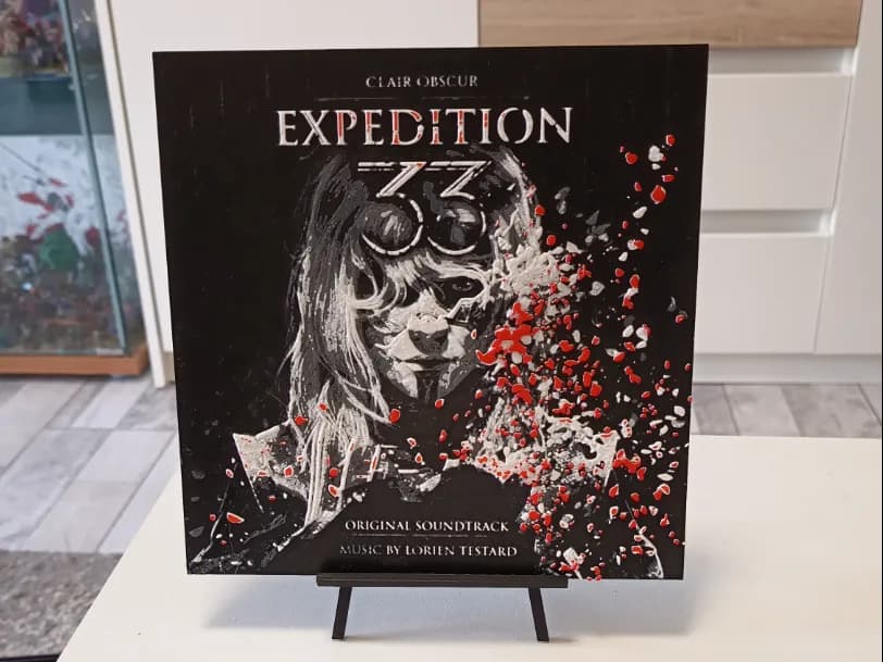 HueForge model: Expedition 33 Hueforge by 3DNesy