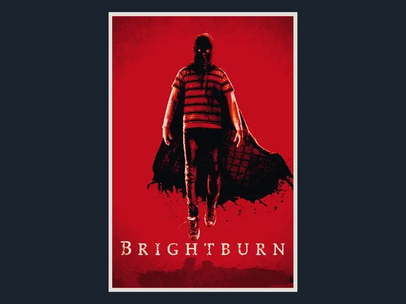 Brightburn (Movie Poster - HueForge) by HugheCraft HueForge model: Brightburn (Movie Poster - HueForge) by HugheCraft