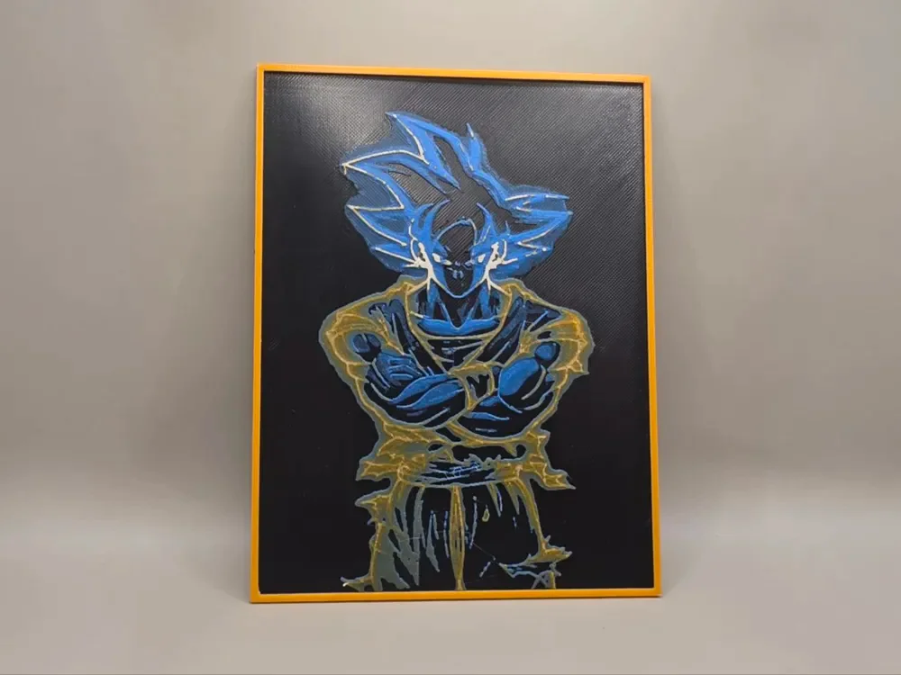 Son Goku - HueForge Son Goku - HueForge