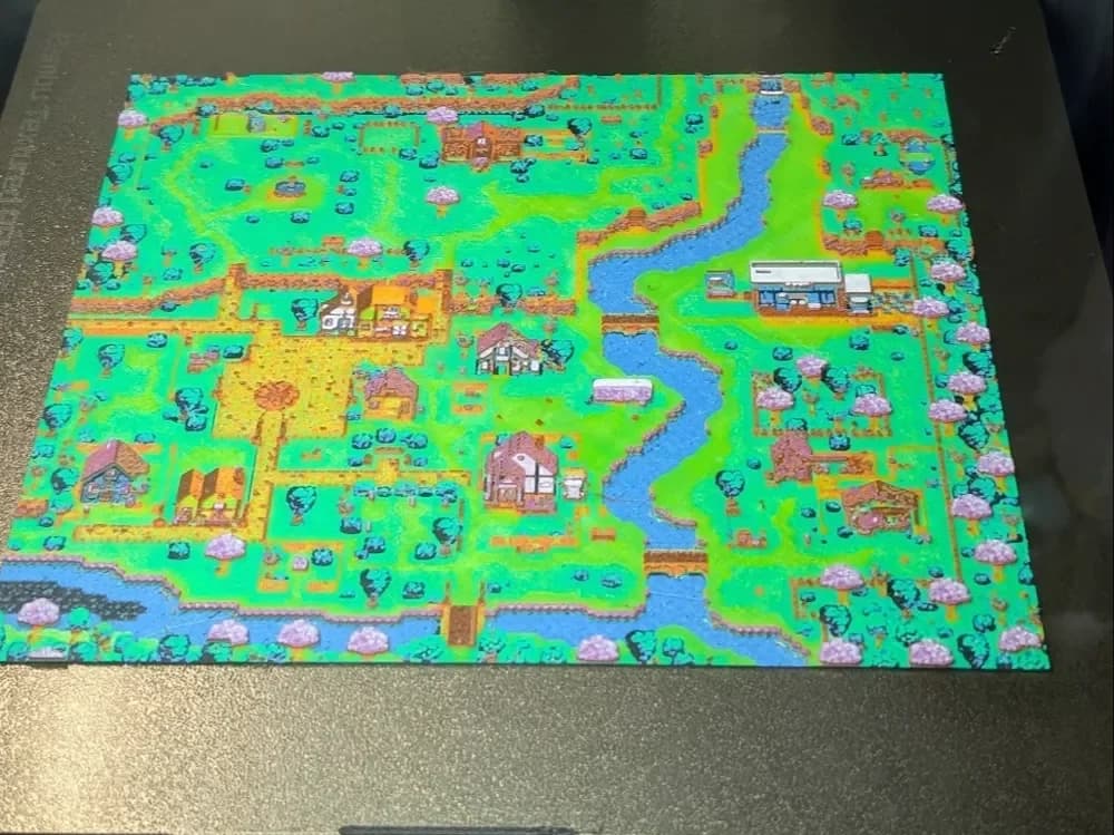 Stardew Valley Town Hueforge Stardew Valley Town Hueforge