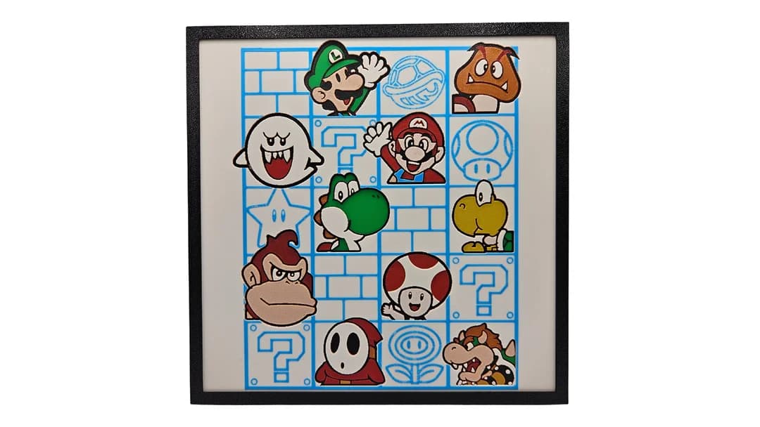 Hive Item! Super Mario World by BusyKikiBee HueForge model: Hive Item! Super Mario World by BusyKikiBee