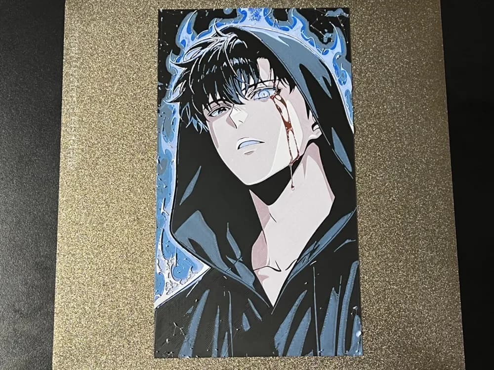 HueForge model: Solo Leveling Sung Jin-woo Hueforge by FantasyZ