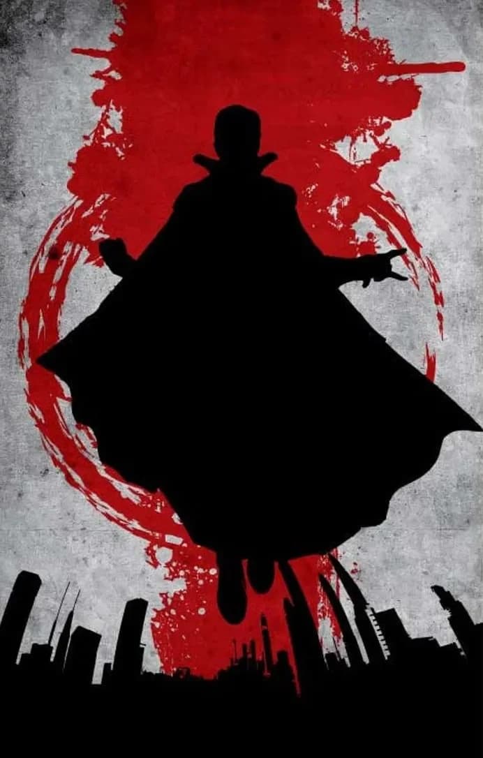 Doctor Strange Poster Vintage - HueForge Doctor Strange Poster Vintage - HueForge