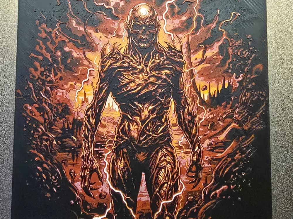 Stranger Things - Vecna by 3D-Mentiel HueForge model: Stranger Things - Vecna by 3D-Mentiel