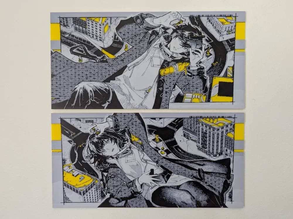 HueForge model: Endministrators - Arknights Endfield by Razel