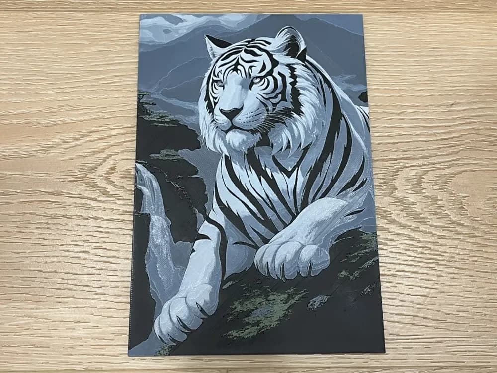 HueForge model: Animal Tiger Hueforge by FantasyZ