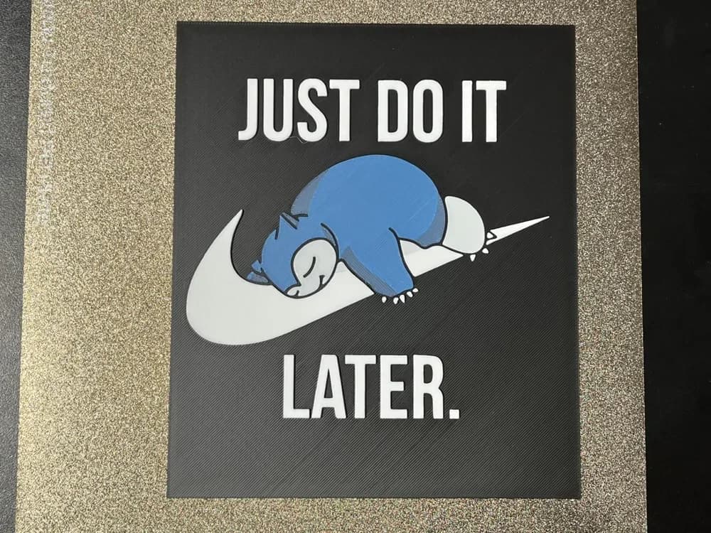 HueForge model: Snorlax pokemon Hueforge by FantasyZ