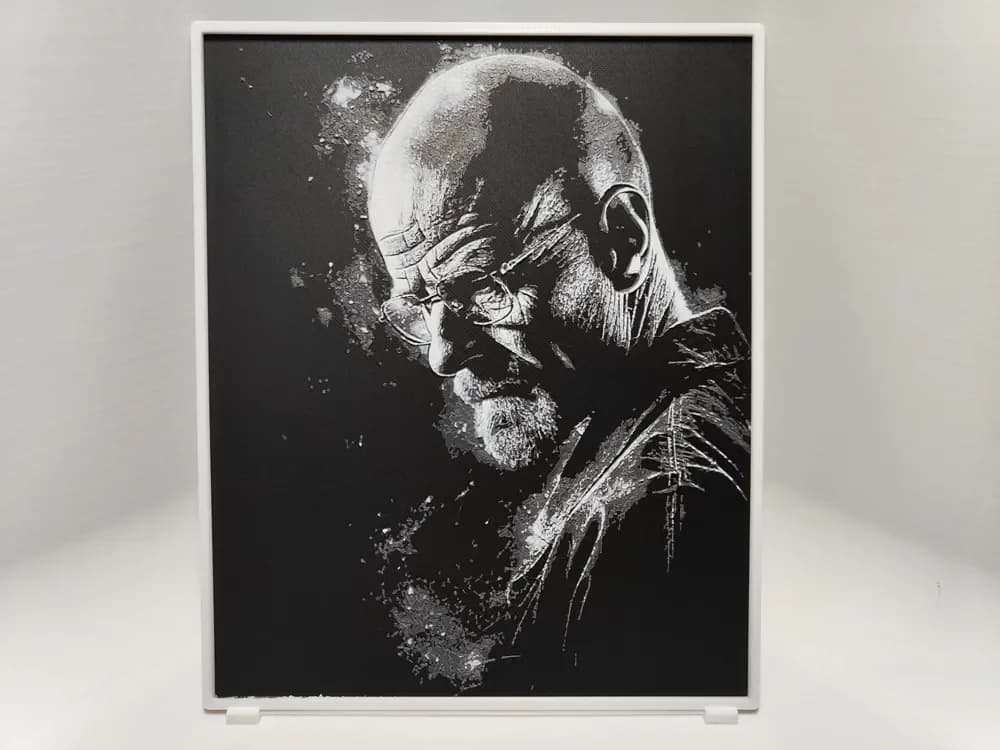 HueForge model: Walter White - Hueforge by BeaN