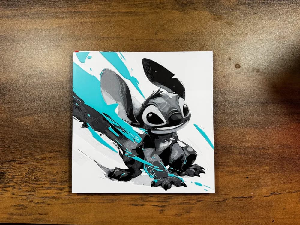 HueForge model: Stitch – Intergalactic Trouble in Paradise by 3D Prints By Vic