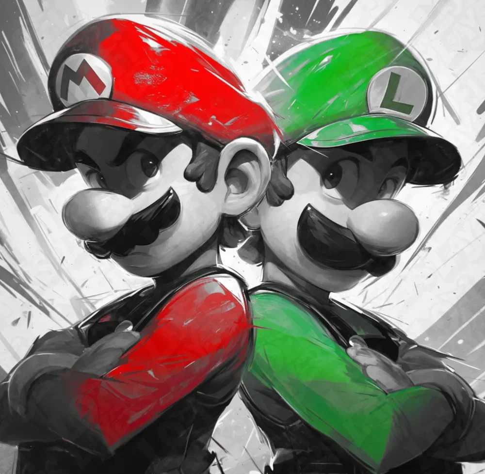 Super Mario Bros Hueforge by LoFi Layers HueForge model: Super Mario Bros Hueforge by LoFi Layers