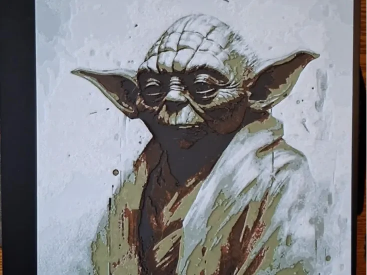 Yoda - starwars - 4 colour hueforge by 3dGlow HueForge model: Yoda - starwars - 4 colour hueforge by 3dGlow