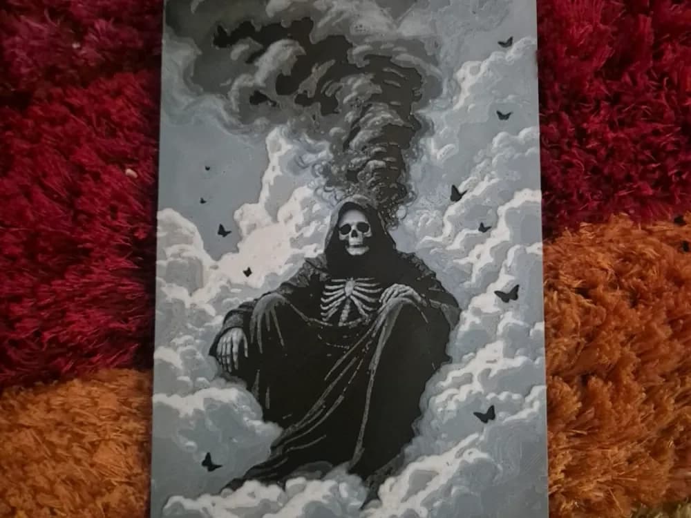 skull clouds hueforge by Buntsta HueForge model: skull clouds hueforge by Buntsta