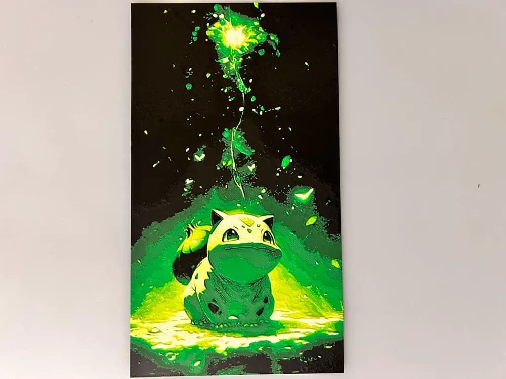 HueForge model: Bulbasaur by 3djd