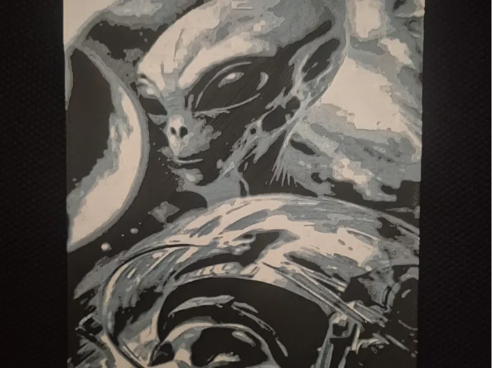 First Contact hueforge by Buntsta HueForge model: First Contact hueforge by Buntsta