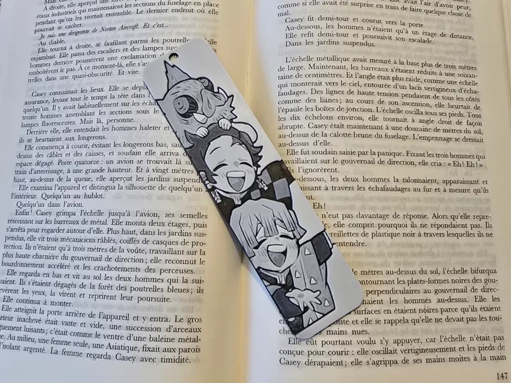 Bookmark Demon Slayer Bookmark Demon Slayer