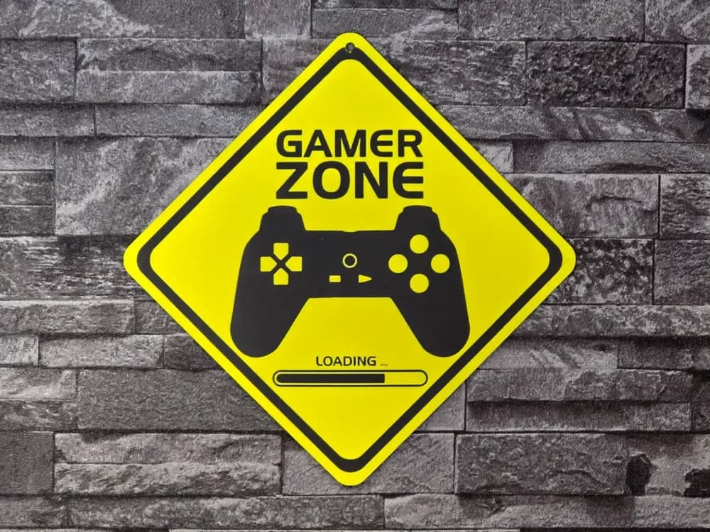 HueForge model: Hueforge Gamer Zone 2 colors by StefBull85