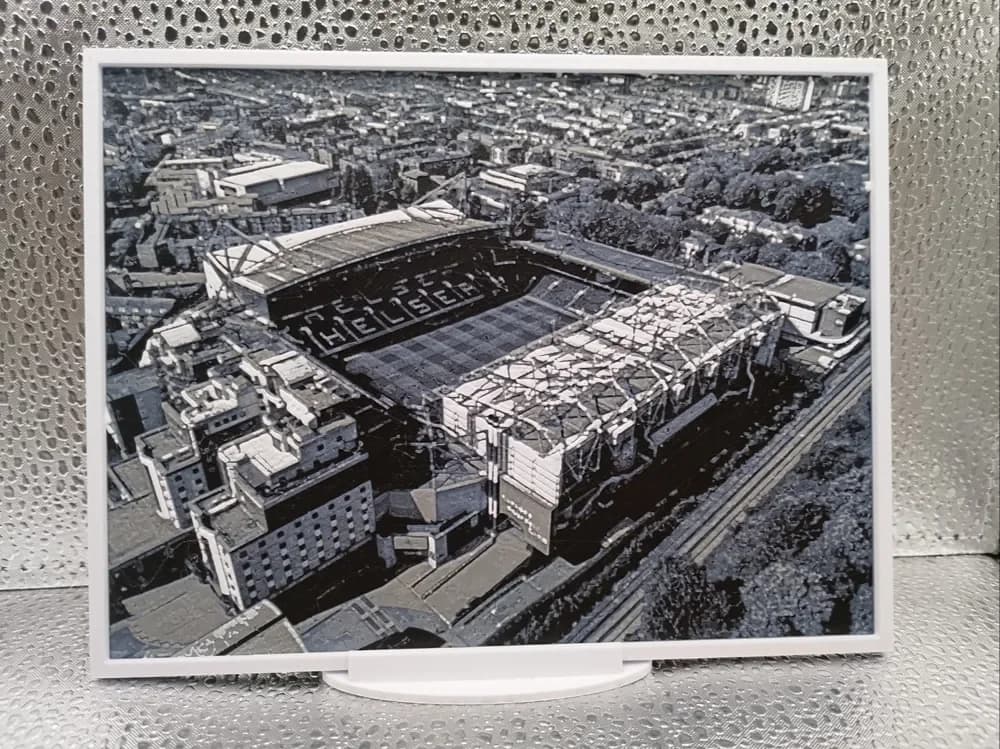Chelsea - Stamford Bridge Hueforge by Borishotch Industries HueForge model: Chelsea - Stamford Bridge Hueforge by Borishotch Industries